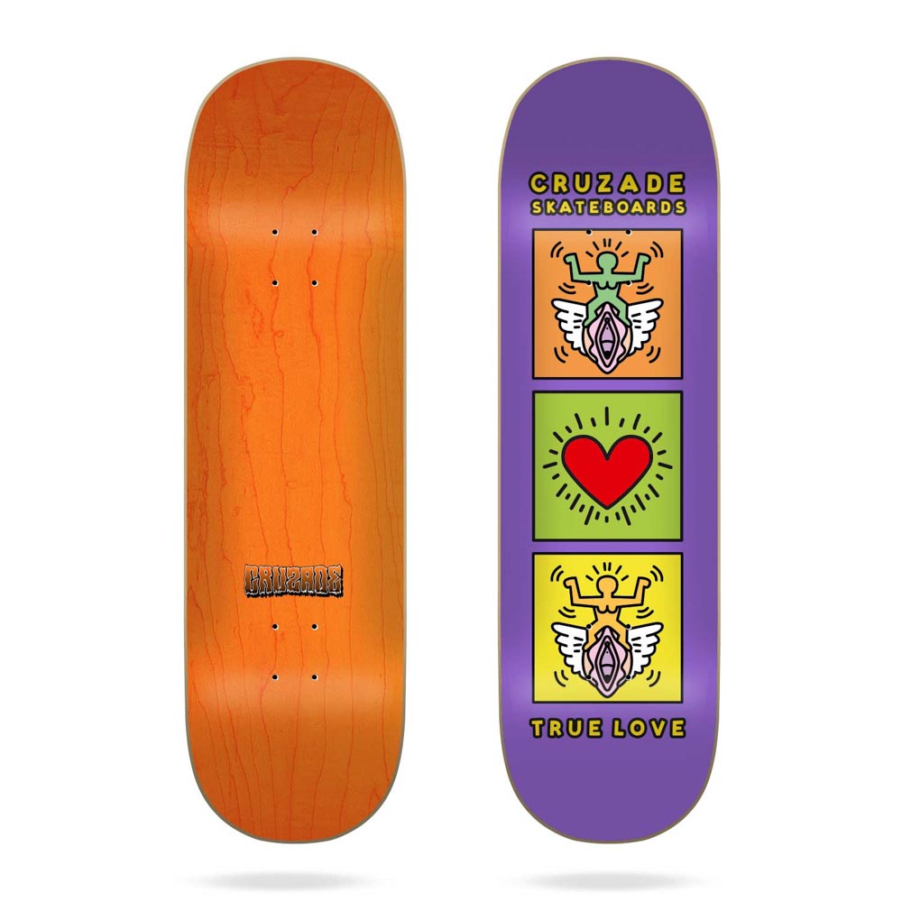 Cruzade True Love 9.0'' Skateboard Deck