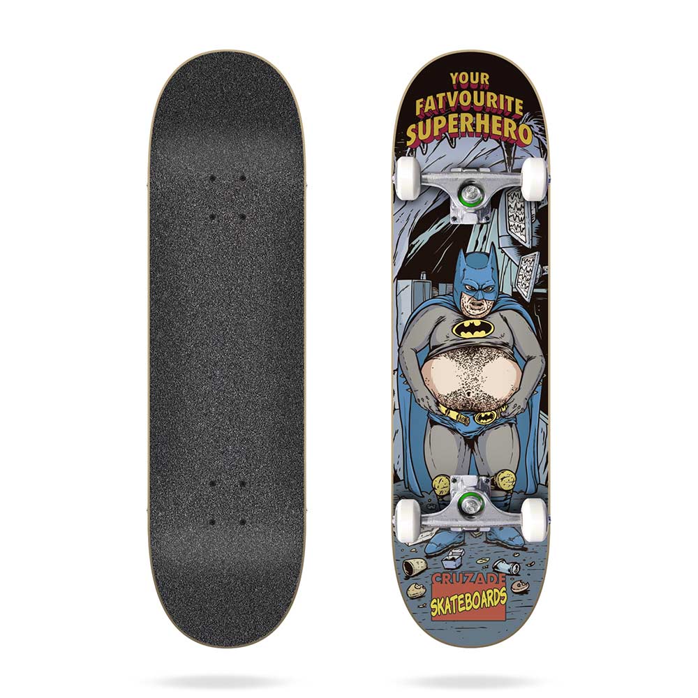 Cruzade Your Fatvorite Superhero 8.0'' Complete Skateboard