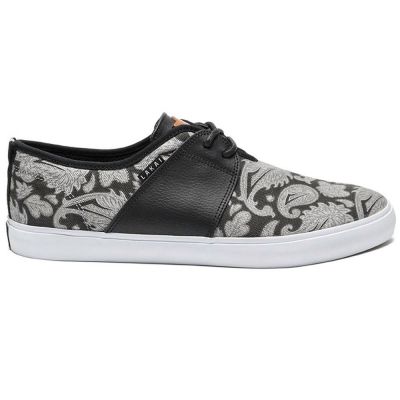 Lakai Albany Echelon Swanski Black/Grey Canvas Men's Shoes