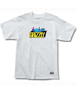 Grizzly Couch Potato Tee White Men's T-Shirt