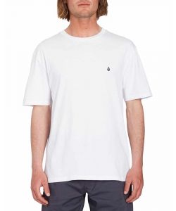 Volcom Stone Blanks Bsc Sst White Men's T-Shirt
