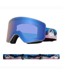 Dragon R1 OTG Mountain Bliss Lumalens Flash Blue + Bonus Lens Snow Goggle