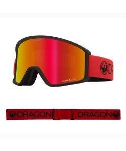 Dragon DXT OTG Saffron Lite Lumalens Red Ion Snow Goggle