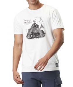 Picture D&S Shelter Natural White Ανδρικό T-Shirt