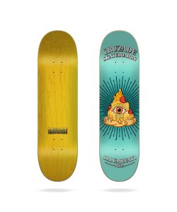 Cruzade Illuminaty Pizza 8.125'' Skateboard Deck