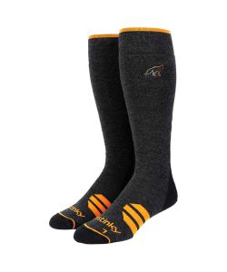 Stinky Socks The Fox Gray Orange Snow Socks