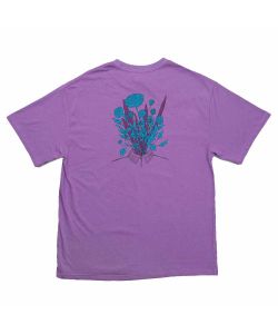 Blue Flowers Evolution Summer Lilac Men's T-Shirt