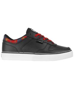 C1rca 4track Black/Red/Plaid Women's Shoes