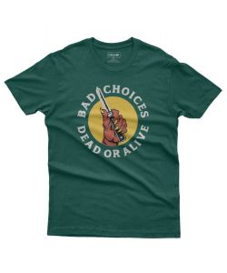 C1rca Bad Choices Tee Bottle Green Men's T-Shirt