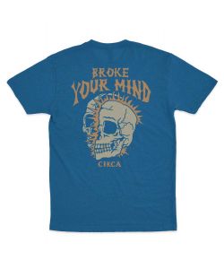 C1rca Broke Your Mind Tee Royal Blue Ανδρικό T-Shirt