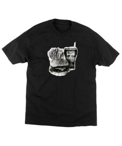 C1rca Burgers And Fries Black Men's T-Shirt
