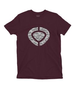 C1rca Icon Skull Tee Burgundy Men's T-Shirt