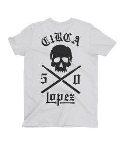C1rca Lopez 50 White Black Men's T-Shirt