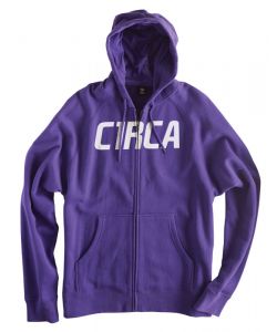 C1rca Mainline Font Purple Men's Zip Hood