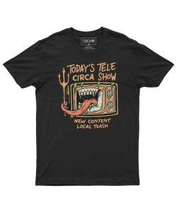 C1rca Telec1Rca Tee Black Men's T-Shirt