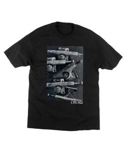 C1rca Trucks Black Ανδρικό T-Shirt