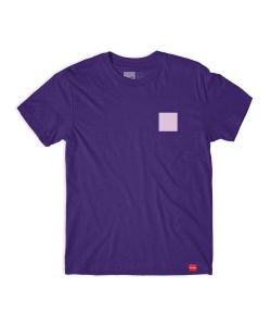 Chocolate Lav Square Purple Men's T-Shirt