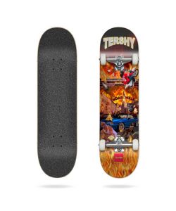 Chocolate Tershy Block Is Hot Complete 7.875" Complete Skateboard