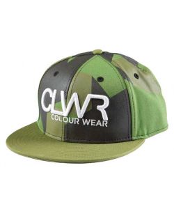 Colour Wear Clwr Asymmetric Olive Καπέλο