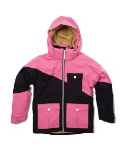 Colour Wear Drop Shock Pink Youth Snow Jacket