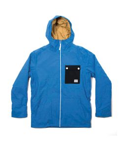 Colour Wear Flip Blue Men's Snow Jacket