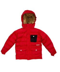 Colour Wear Puffito Red Youth Snow Jacket