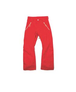 Colour Wear Stencil Red Womens Snow Pants