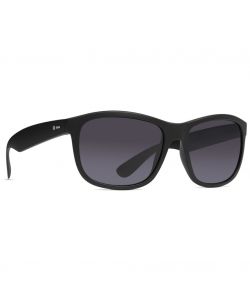 Dot Dash Poseur Black Satin/Grey Sunglasses