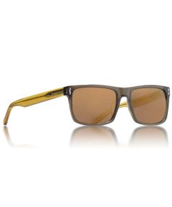 Dragon Blindside Shiny Khaki Golden Sunglasses
