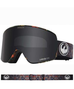 Dragon NFX2 - Fire Leaf with LL Dark Smoke & LL Amber Lens Snow Goggle