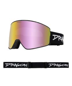 Dragon PXV2 Sketchy Lumalens Pink Ionized + Bonus Lens Snow Goggle