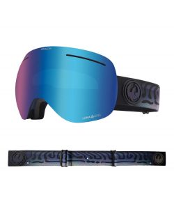 Dragon X1 Mackeral Lumalens Blue Ionized + Bonus Lens Snow Goggle