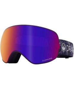 Dragon X2s Lavender W/Lumanlens Purple Ion + Amber Snow Goggles