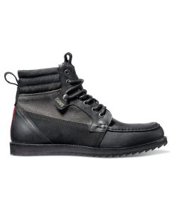 DVS Bishop Black Leather Ανδρικά Παπούτσια