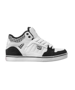 DVS Hayes Mid Black White Chex Women's Shoes