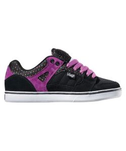 DVS Huf Lo Black Purple Women's Shoes