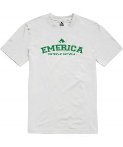 Emerica Collegiate Tee White Men's T-Shirt