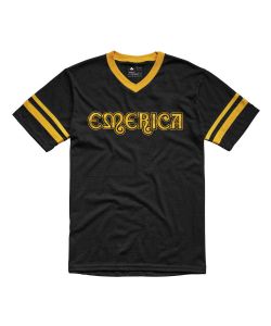 Emerica Harsh Baseball V Black Men's T-Shirt