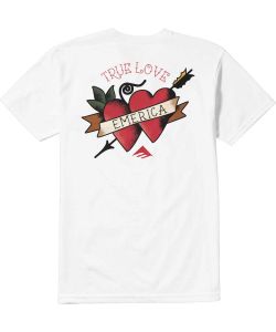 Emerica Love Triangle White Ανδρικό T-Shirt