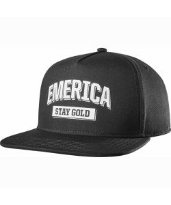 Emerica Team Stay Gold Snapback Black Hat