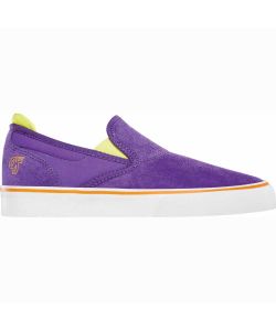 Emerica Wino Slip-On Youth X OJ Wheels Purple Kids Shoes