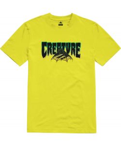 Emerica X Creature Lock Up Tee Yellow Men's T-Shirt