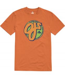 Emerica X OJ Wheels Circle Tee Orange Men's T-Shirt