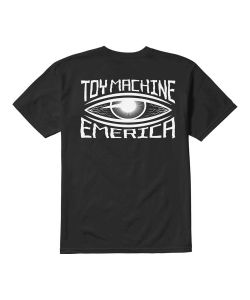 Emerica X Toy Machine Eye Black Men's T-Shirt