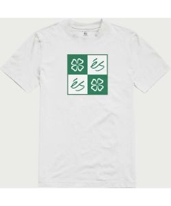 Es Lucky Day Tee White Ανδρικό T-Shirt