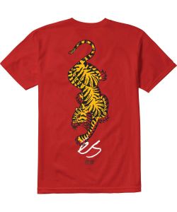 Es Tiger Block Red Men's T-Shirt