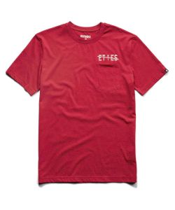 Etnies Couloir Pocket Tee Red Ανδρικό T-Shirt
