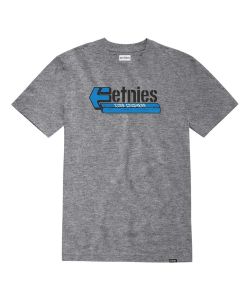 Etnies Curb Crusher Grey Heather Ανδρικό T-Shirt