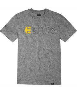 Etnies Ecorp Grey Yellow Ανδρικό T-Shirt