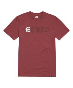 Etnies Ecorp Red Black Men's T-Shirt